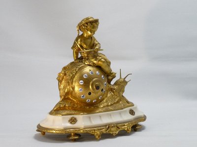 Napoleon III snail clock