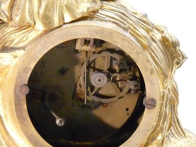 Napoleon III snail clock