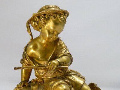 Napoleon III snail clock