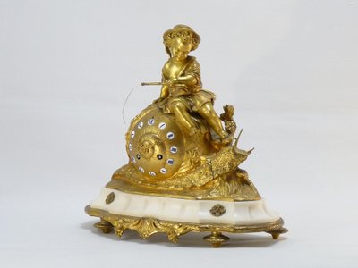 Napoleon III snail clock