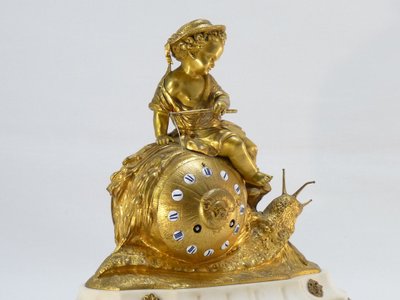Napoleon III snail clock