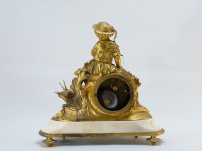 Napoleon III snail clock