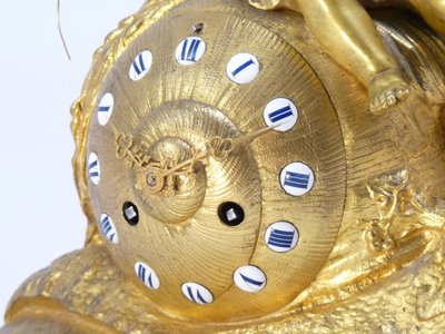 Napoleon III snail clock