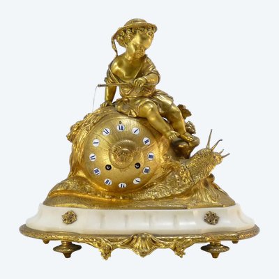 Napoleon III snail clock