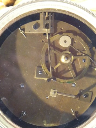 Clock by Le Roy, "the triumph of Bacchus".