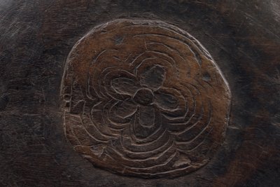 Boiken-Platte, Ozeanische Kunst, Stammeskunst, Erste Künste, Papua-Neuguinea, Skulptur
