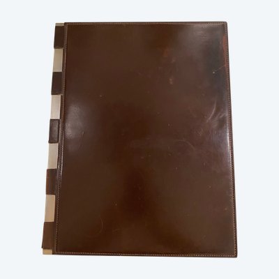 Hermès Dupré Lafon Leather Desk Pad circa 1940/50