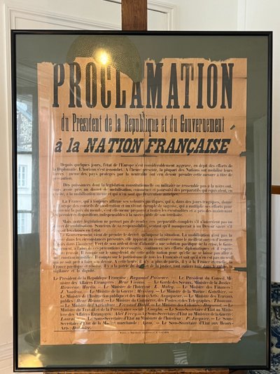 Proclamazione del Presidente della Repubblica, 1914
