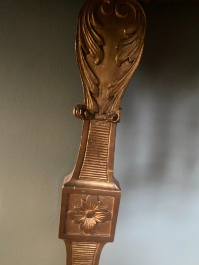 console dorée régence