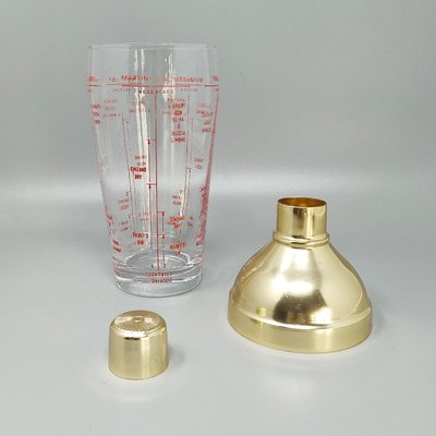 Wunderschöner Cocktail-Shaker aus Glas aus den 1960ern. Hergestellt in Italien