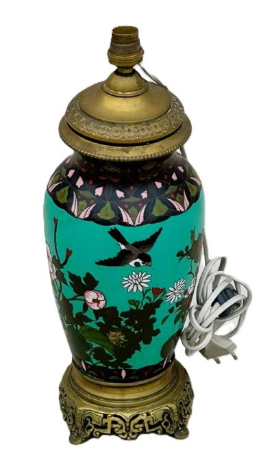 Lampe Cloisonnée