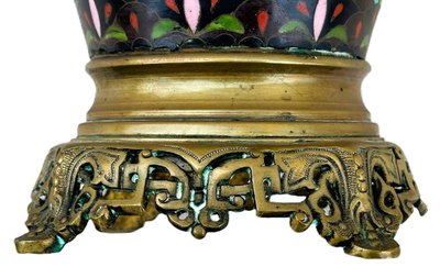 Lampe Cloisonnée