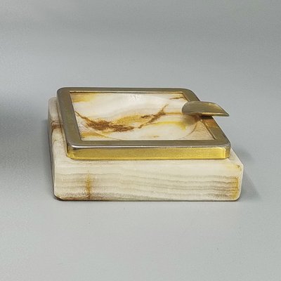 Wunderschönes Raucherset aus Onyx aus den 1960ern. Hergestellt in Italien