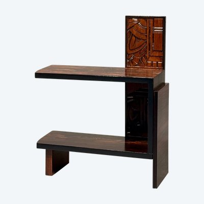 Console Art déco en ébène de Macassar