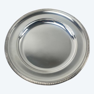 Christofle round dish, Malmaison model