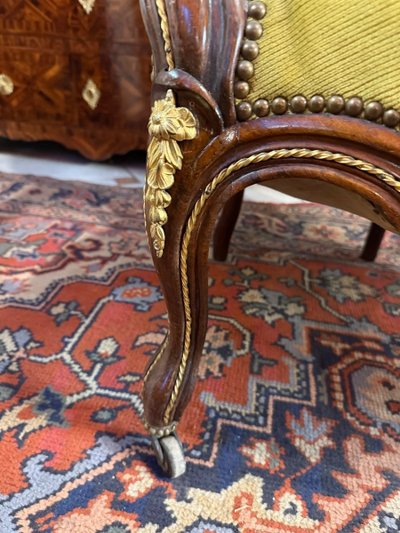 PAIR OF NAPOLEON III PERIOD ARMCHAIRS