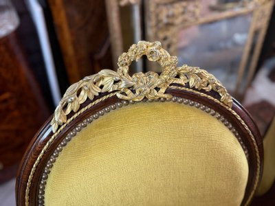 PAIR OF NAPOLEON III PERIOD ARMCHAIRS