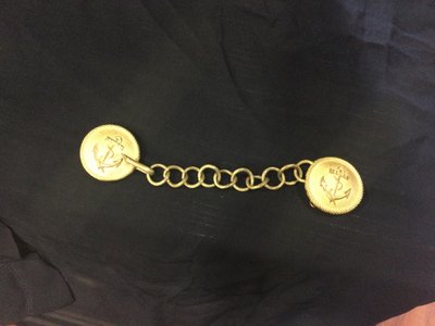 Boucles de cape d’officier 