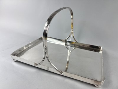 Christofle square dish holder