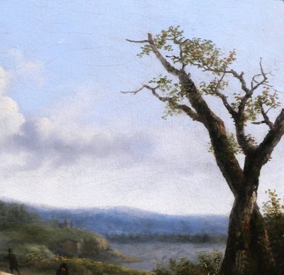 Jean-Baptiste de Jonghe (attr. à) 1785-1844 Paysage aux moutons, tableau, début 19e