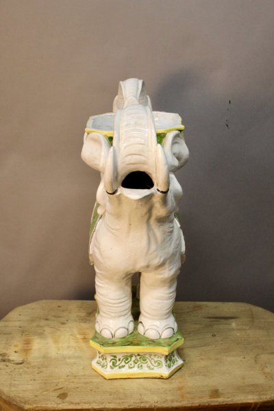 Sella a scacchi in ceramica Double Elephant