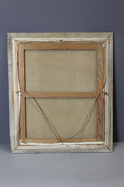 Öl auf Leinwand, Jagd am Hof von Eugène Péchaubes, um 1930