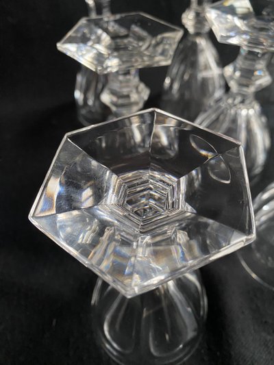 Baccarat set di 45 bicchieri in cristallo Harcourt