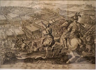 Reiterporträt von Pietro Strozzi, Florentiner Maler 17.-18. Jahrhundert