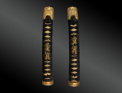 Spada giapponese, Katana con monte Itomaki-no-tachi Giappone epoca Muromachi per la lama.