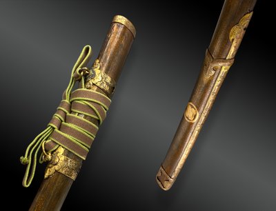 Spada giapponese, Katana con monte Itomaki-no-tachi Giappone epoca Muromachi per la lama.