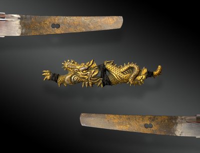 Spada giapponese, Katana con monte Itomaki-no-tachi Giappone epoca Muromachi per la lama.