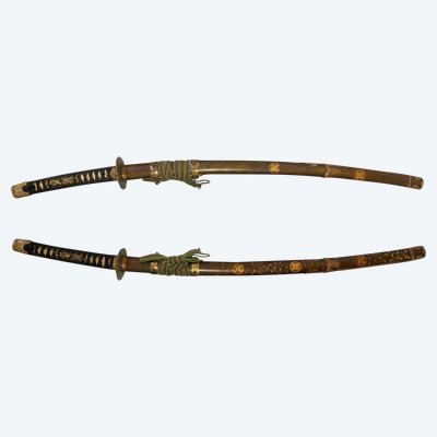 Spada giapponese, Katana con monte Itomaki-no-tachi Giappone epoca Muromachi per la lama.