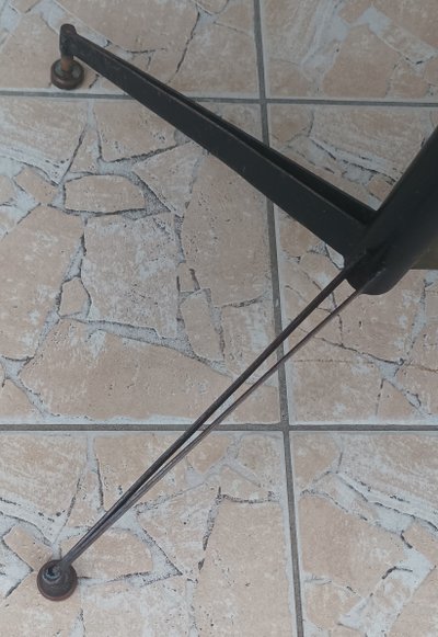 Table vintage en acajou Design Italien des années 1960