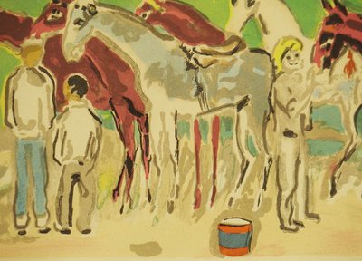 Polo Lithographie par Kees Van Dongen 