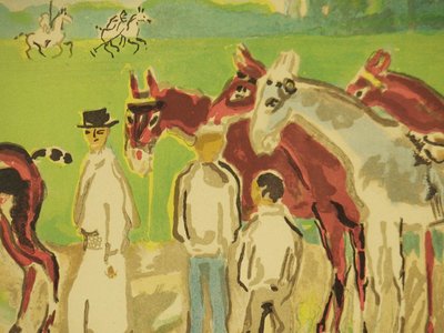 Polo Lithographie par Kees Van Dongen 