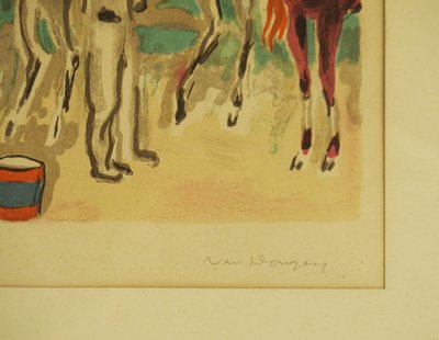 Polo Lithographie par Kees Van Dongen 