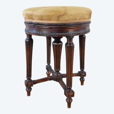 Tabouret De Piano De Style Louis XVI