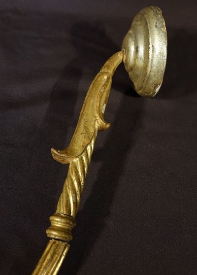 Pair Of Golden Wooden Light Arms