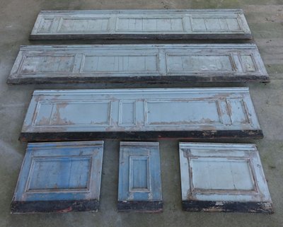 Set of woodwork, cupboards and door