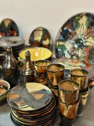 André Chaudemanche dinner service 1960 (131 pieces)