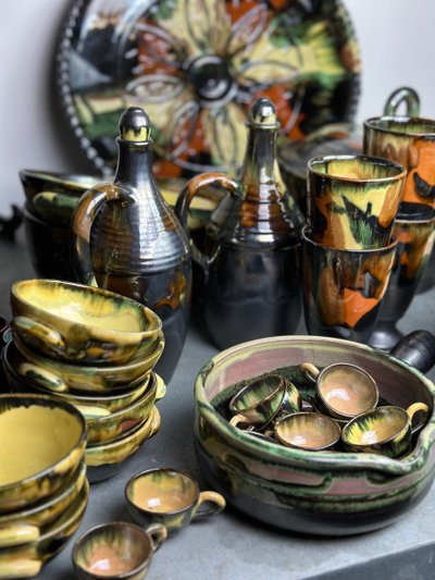 André Chaudemanche dinner service 1960 (131 pieces)