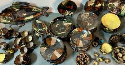 André Chaudemanche dinner service 1960 (131 pieces)