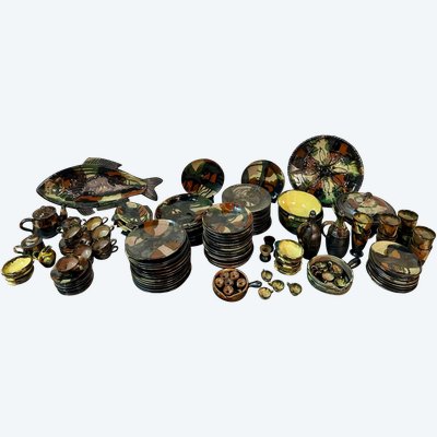 André Chaudemanche dinner service 1960 (131 pieces)