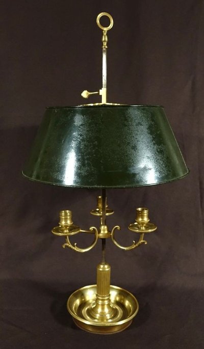 Lampe Bouillotte En Bronze De Style Louis XVI