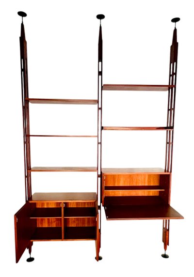 Modulares Bücherregal LB7 "Infinito" von Franco Albini für Poggi, Italien 1957