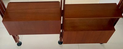 Modulares Bücherregal LB7 "Infinito" von Franco Albini für Poggi, Italien 1957