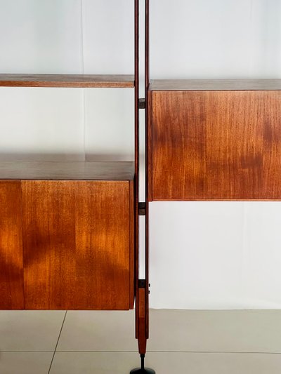 Modulares Bücherregal LB7 "Infinito" von Franco Albini für Poggi, Italien 1957