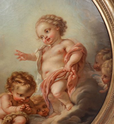 Gesù Bambino di François Boucher XIX secolo