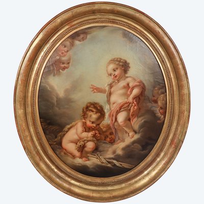 Gesù Bambino di François Boucher XIX secolo