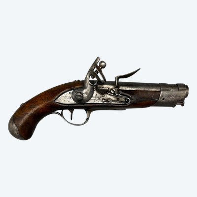PISTOLA DELLA GENDARMERIA Modello An IX, Manufacture Nationale de Maubeuge - Francia - XIX secolo